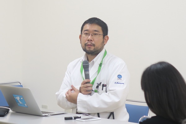 忽那医師の講義