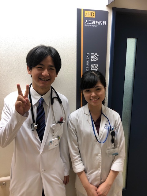 小田先生と野尻さん