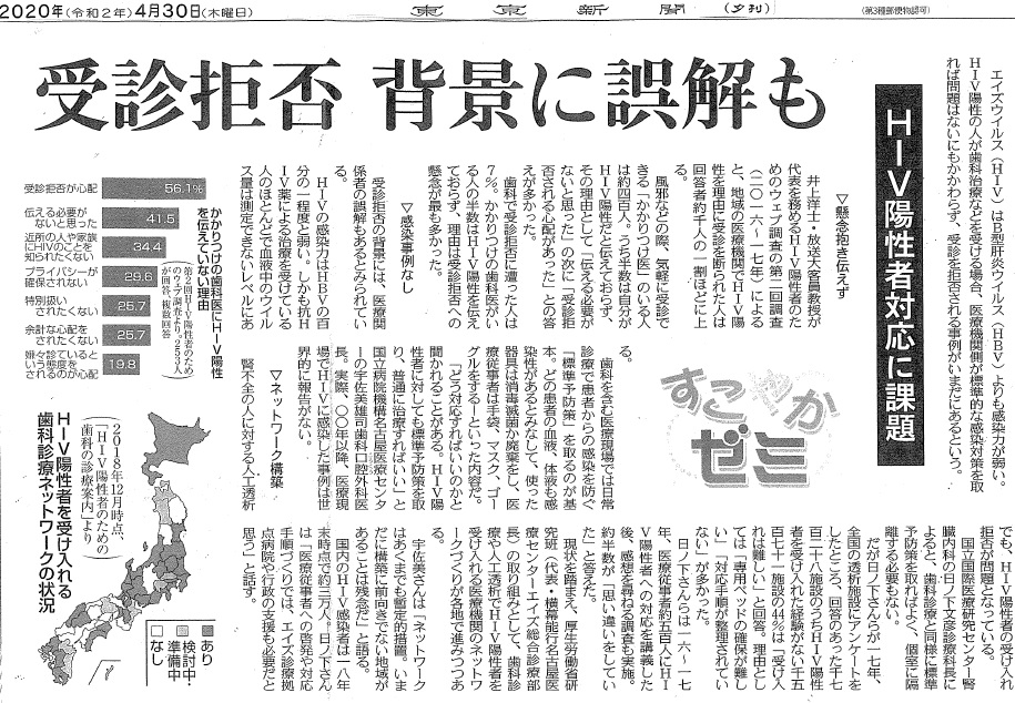 東京新聞夕刊
