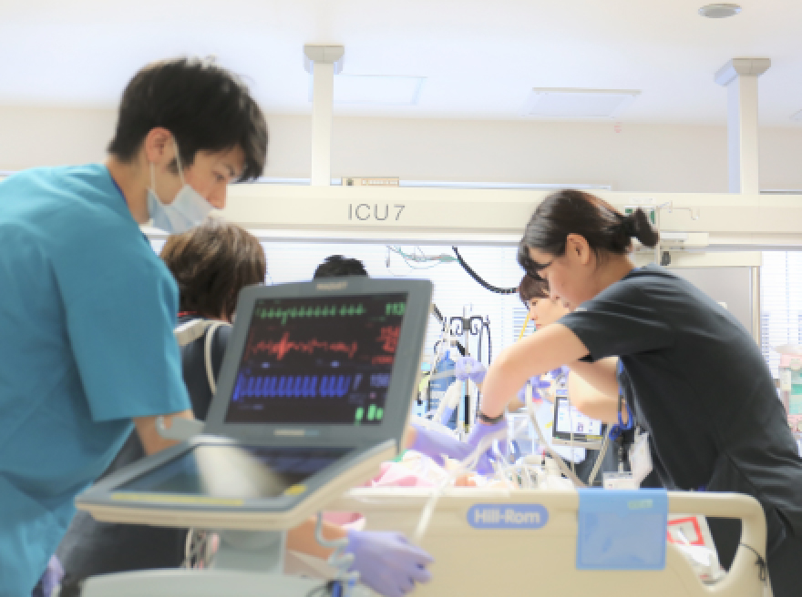 ICU（集中治療室）　10床