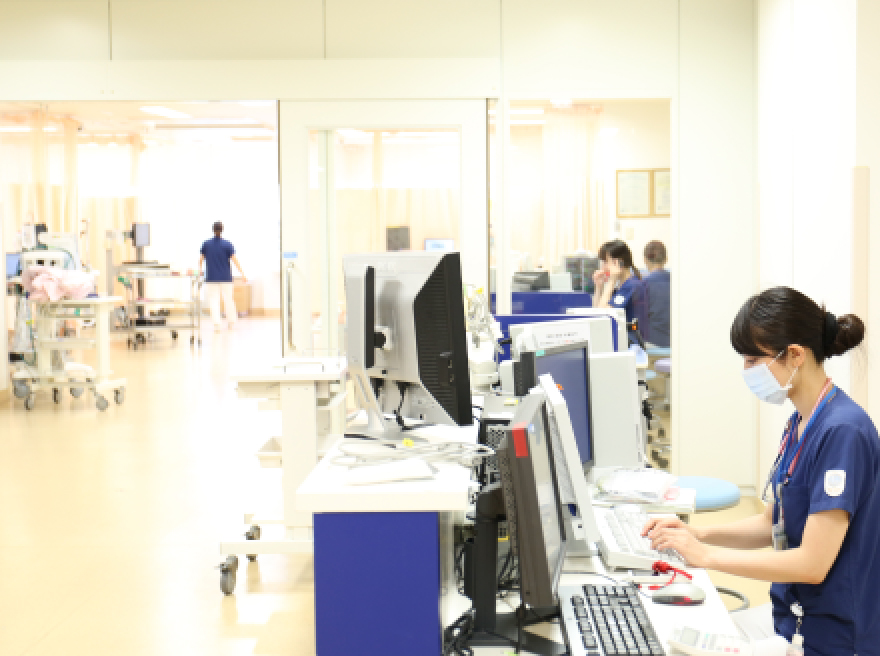 HCU（高度治療室）　16床
