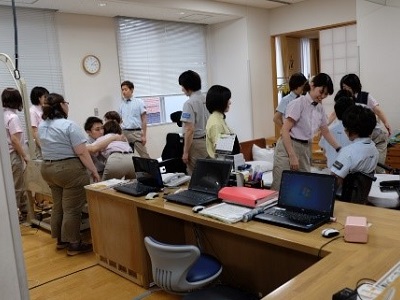 初台リハビリテーション病院にてセラピスト研修を見学