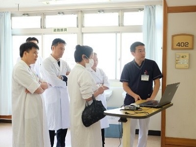 代々木病院回復期リハビリ病棟での回診